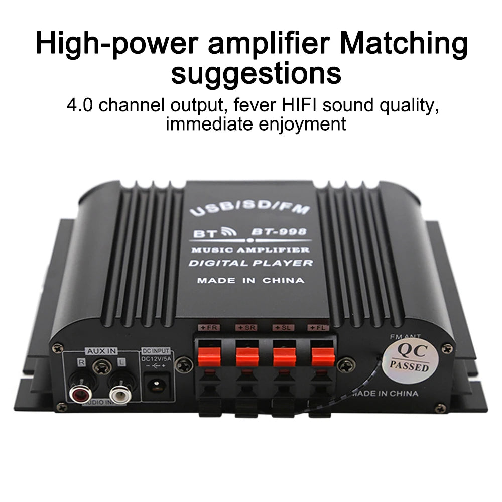 1600W Peak Power HiFi Sound Amplifier